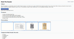 Desktop Screenshot of mobifilereader.com